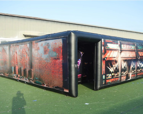 Outdoor Giant Inflatable Haunted Maze