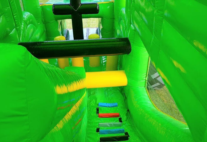 Outdoor Inflatable Jumping Castle Combo Slide