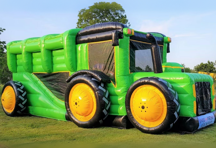 Outdoor Inflatable Jumping Castle Combo Slide