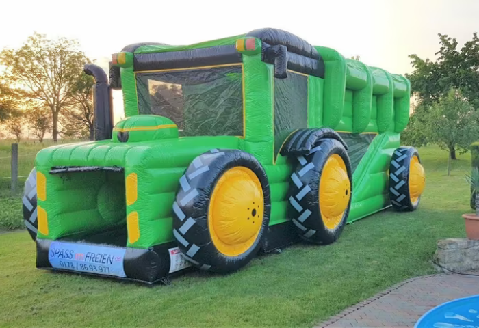 Outdoor Inflatable Jumping Castle Combo Slide