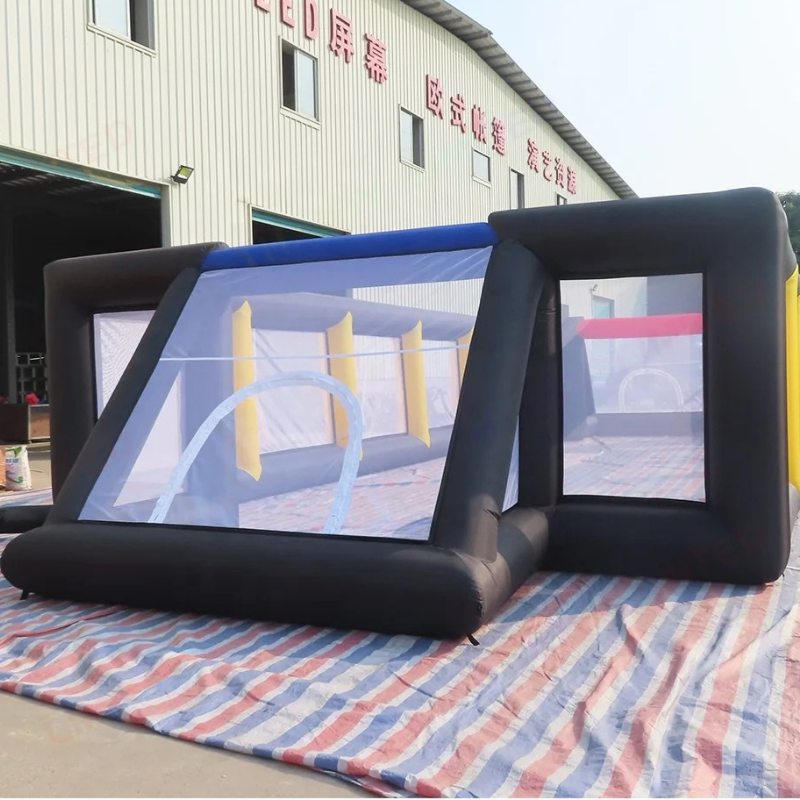Outdoor Inflatable Football Pitch with Blower