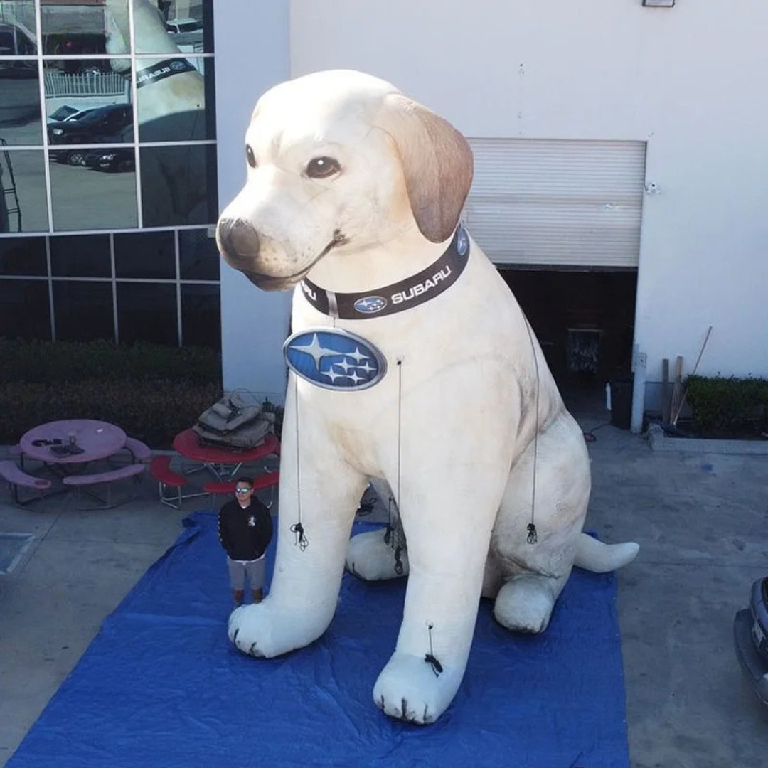 Large Inflatable Dog Decoration for Events