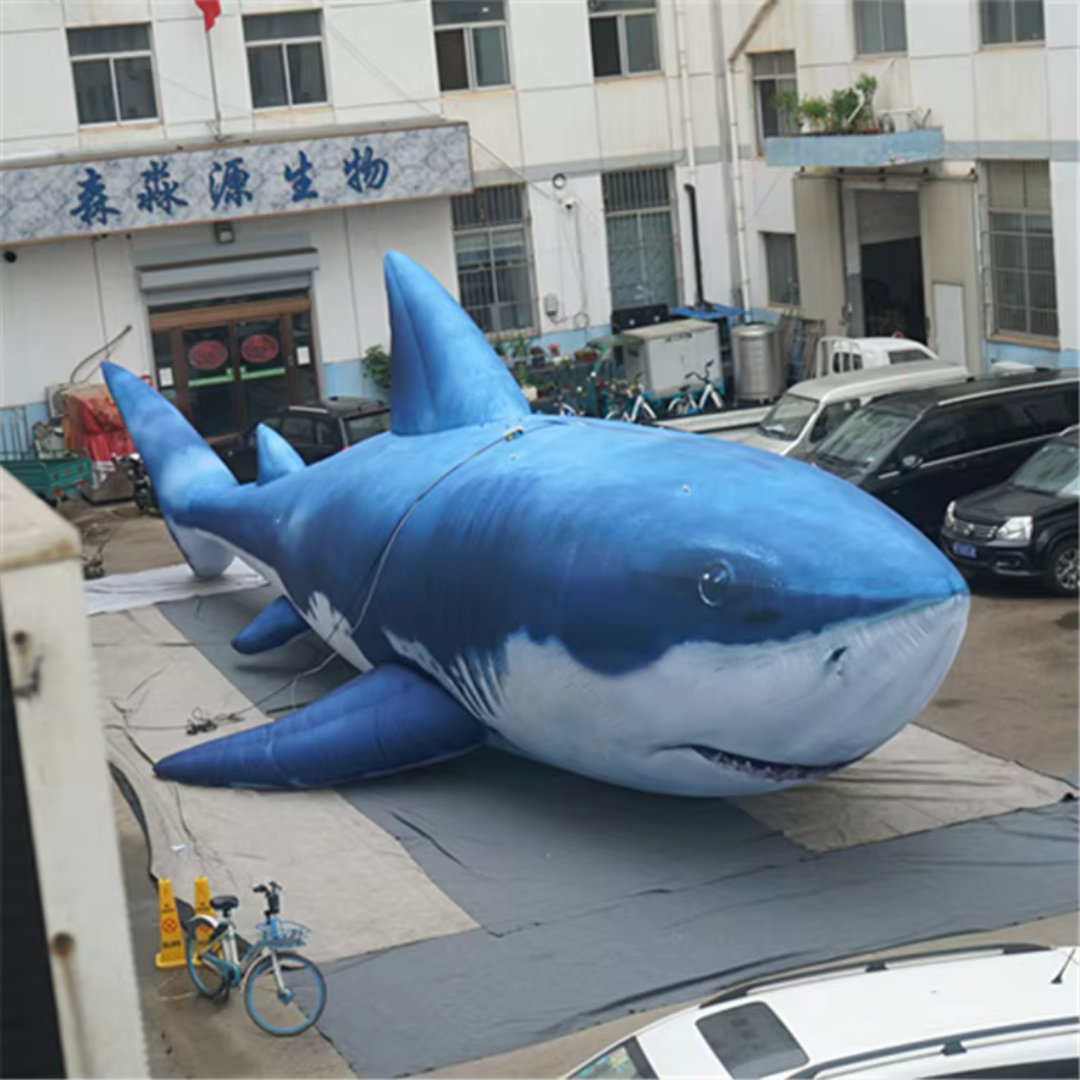 Giant Inflatable Shark for Eye-Catching Advertising