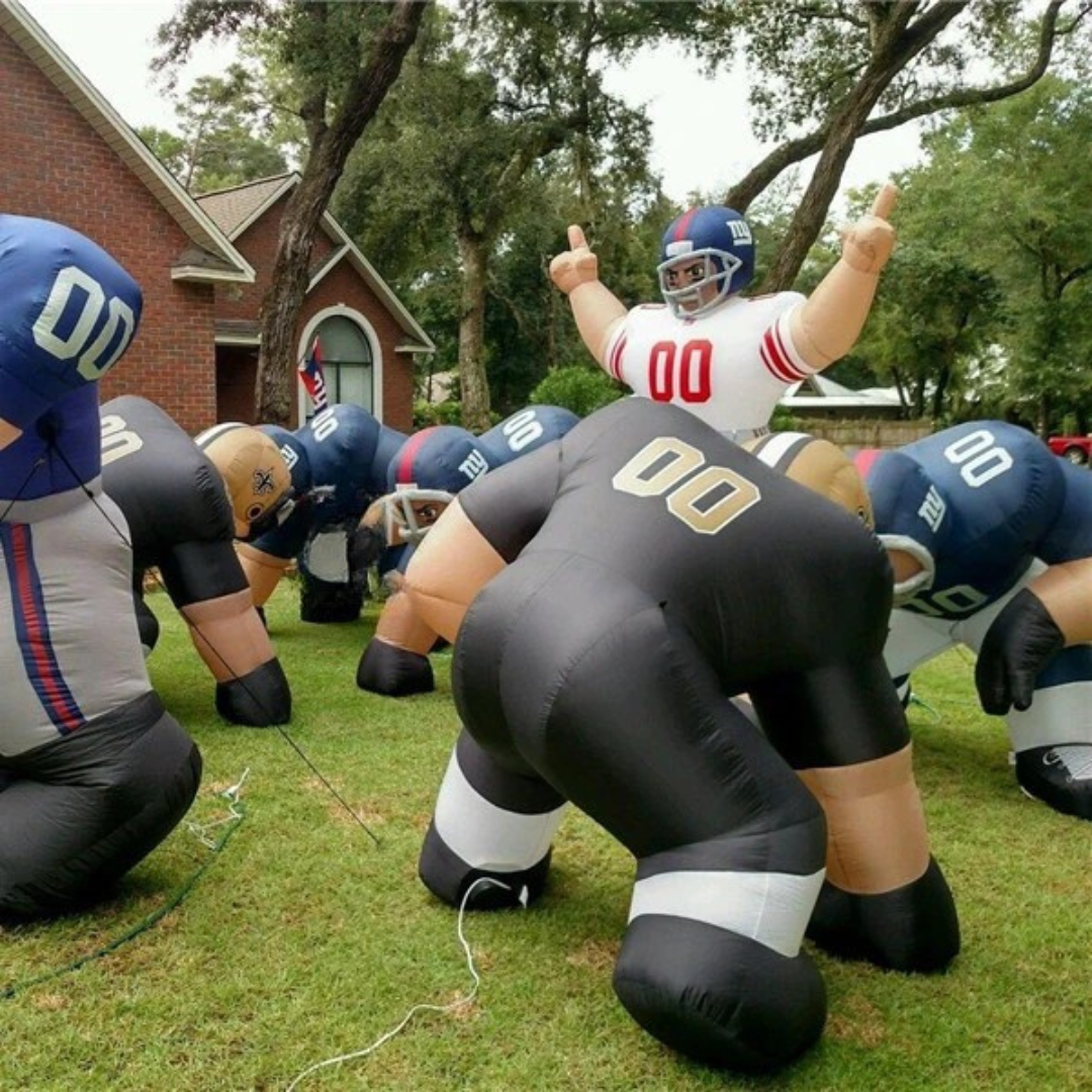 Customized Inflatable NFL Football Mascot Arch