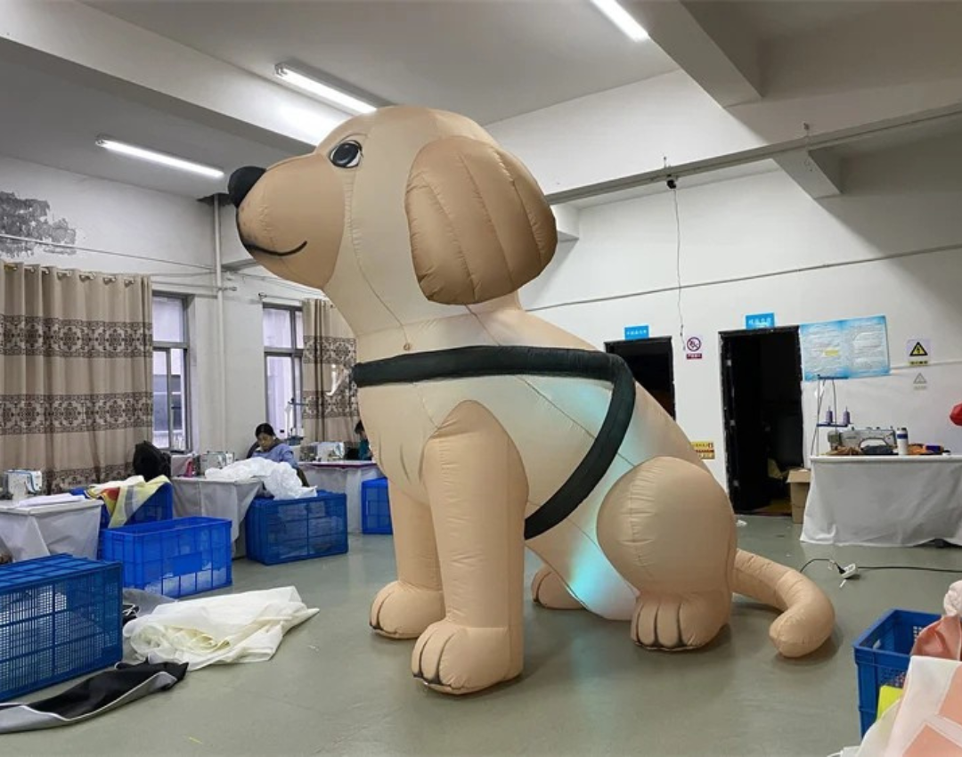 Giant Inflatable Dog Cartoon Model for Promotion