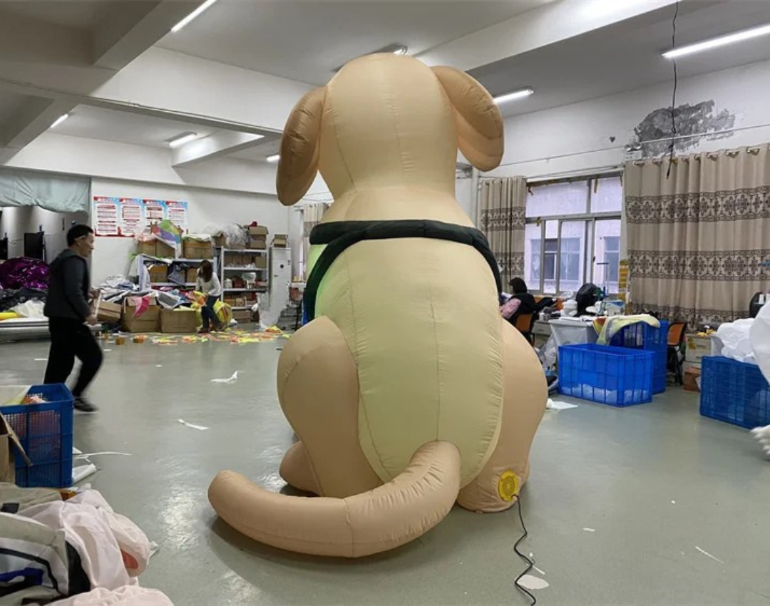 Giant Inflatable Dog Cartoon Model for Promotion