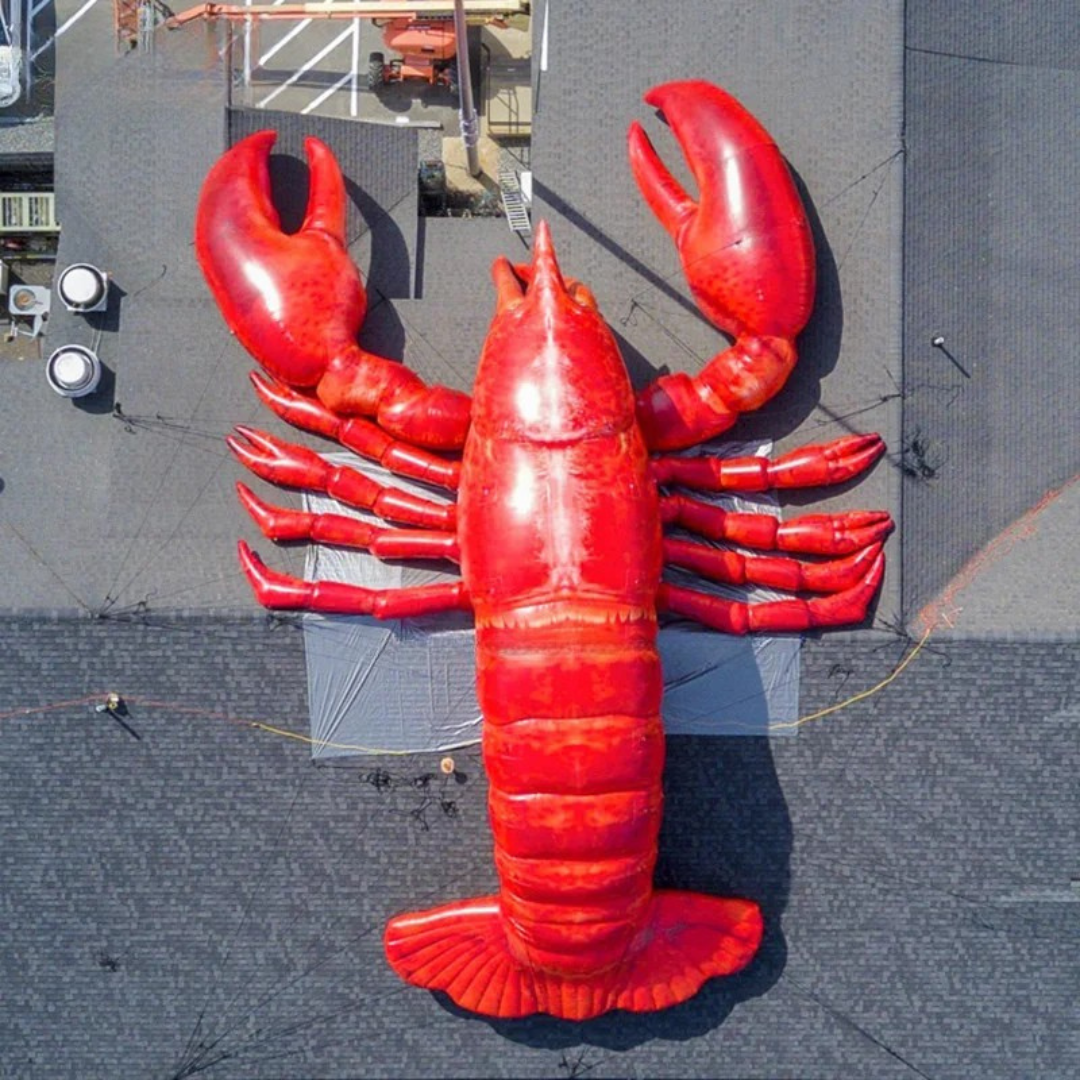 Inflatable Advertising Lobster for Outdoor Decoration