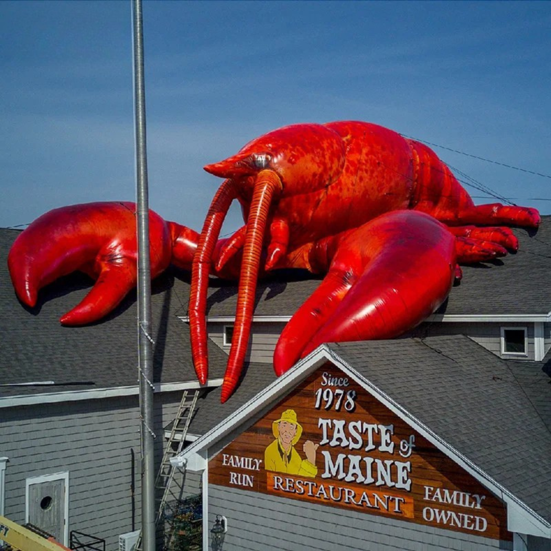 Inflatable Advertising Lobster for Outdoor Decoration