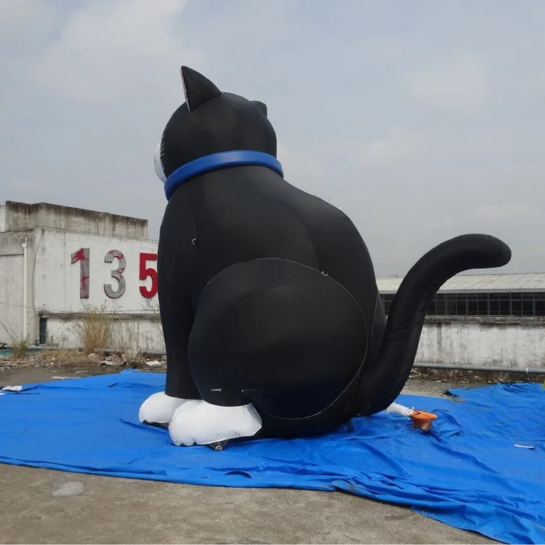 Custom Inflatable Cat Balloon Outdoor Decoration