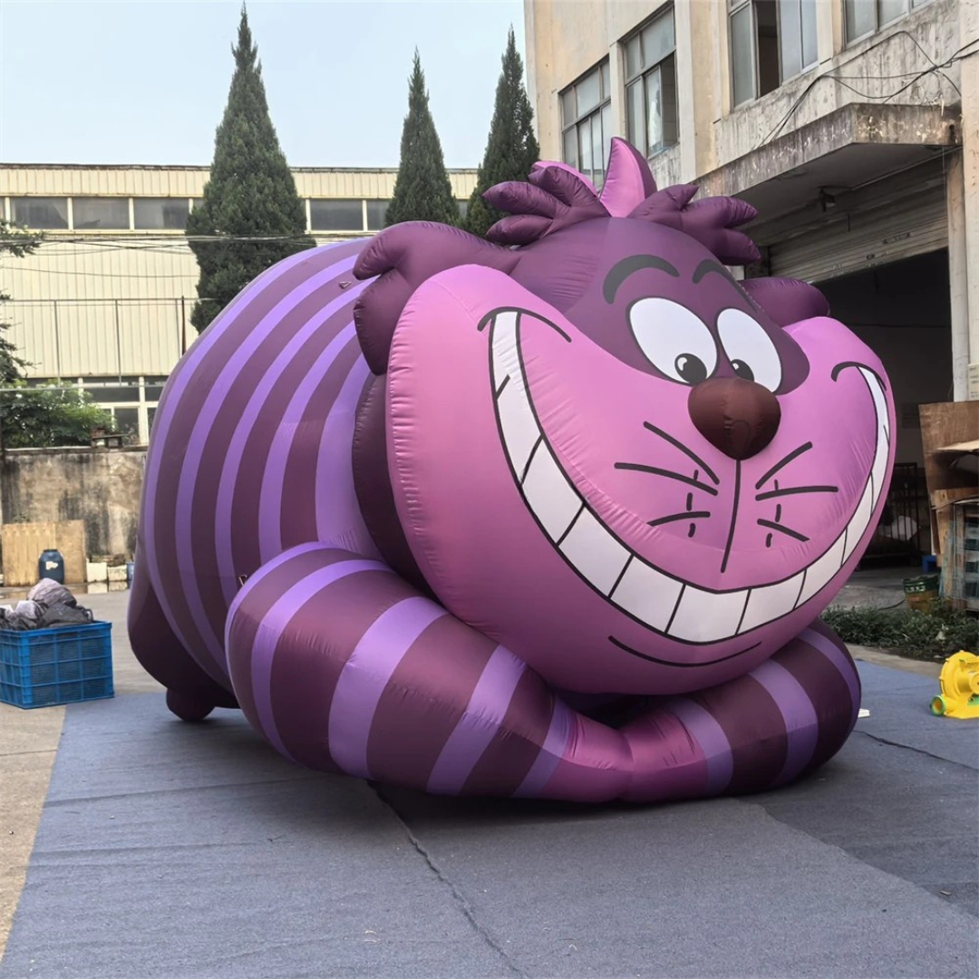 Giant Inflatable Cheshire Cat Balloon for Decoration