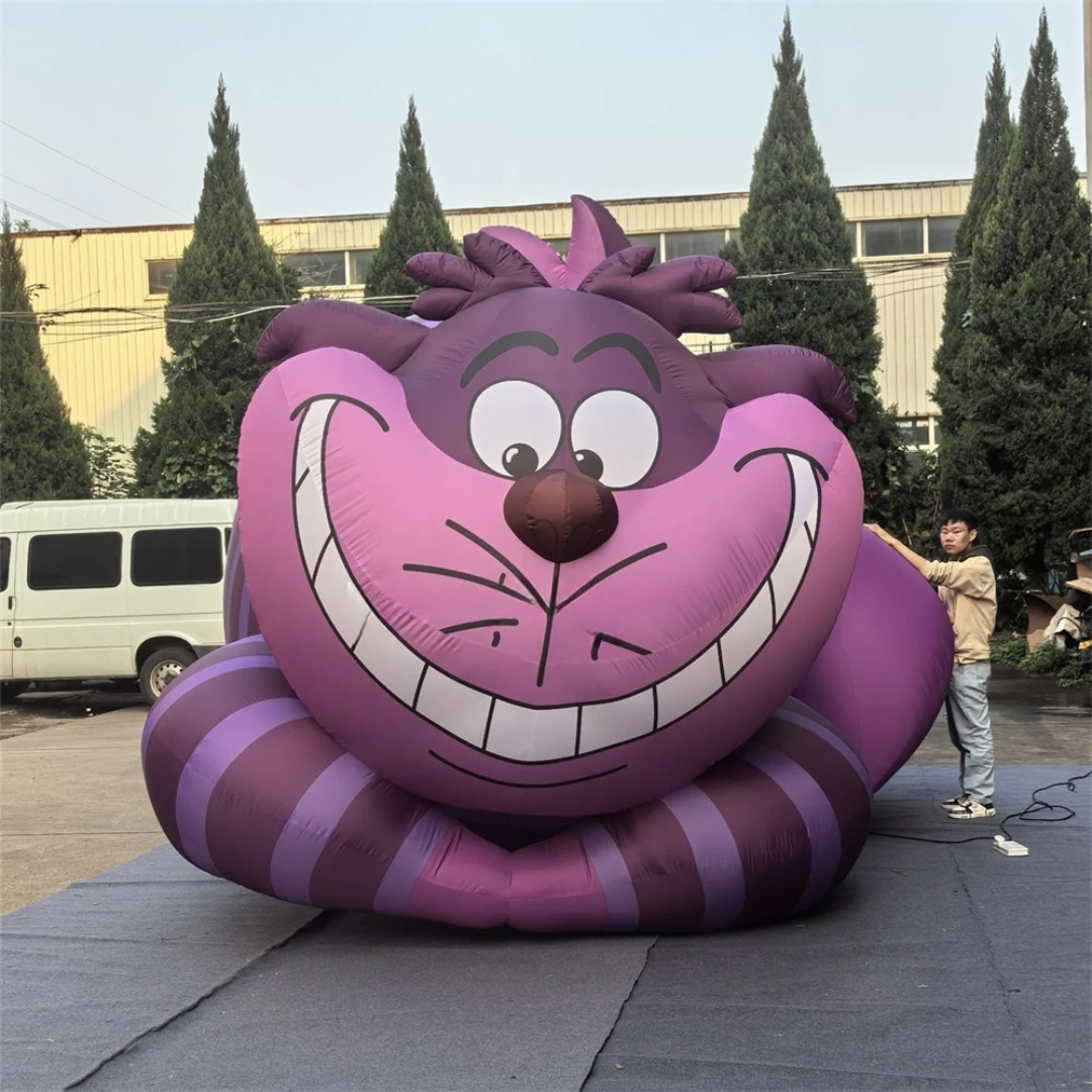 Giant Inflatable Cheshire Cat Balloon for Decoration