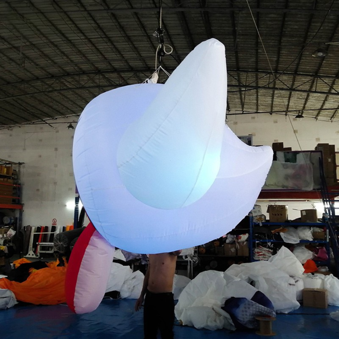 Inflatable Ghost Demon Mascot for Halloween Decor