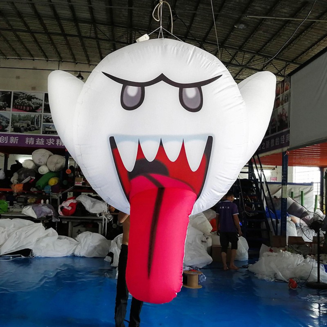 Inflatable Ghost Demon Mascot for Halloween Decor