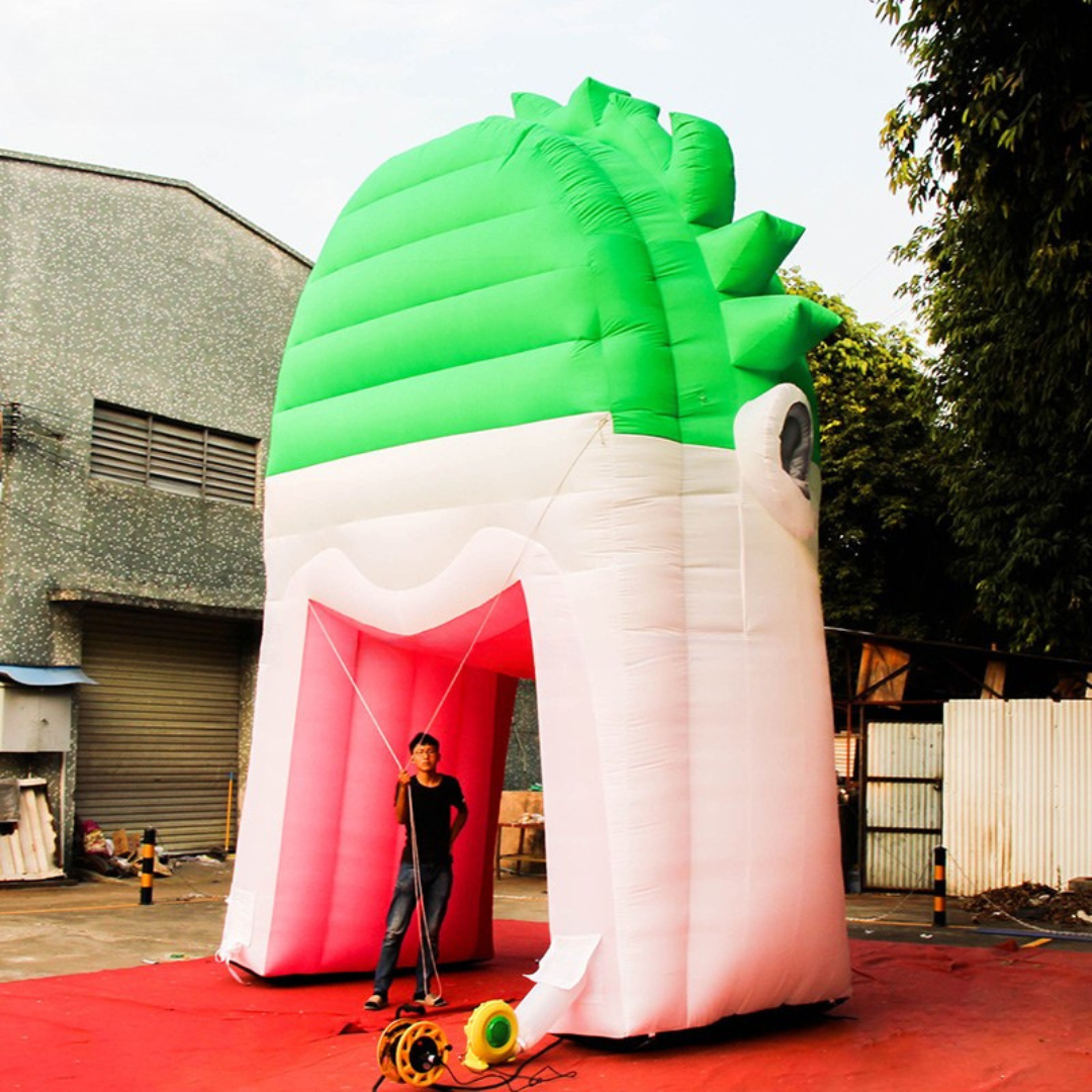 Giant Inflatable Joker Tunnel Arch for Events