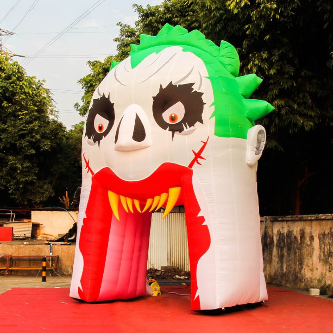 Giant Inflatable Joker Tunnel Arch for Events
