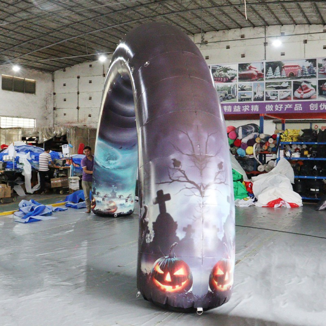 Giant Inflatable Halloween Archway for Events