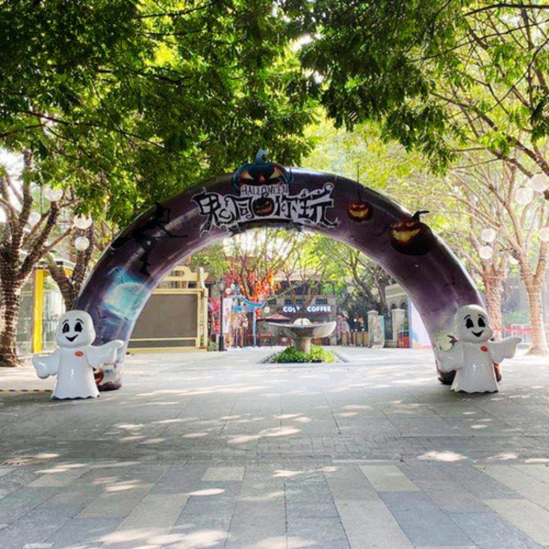 Giant Inflatable Halloween Archway for Events