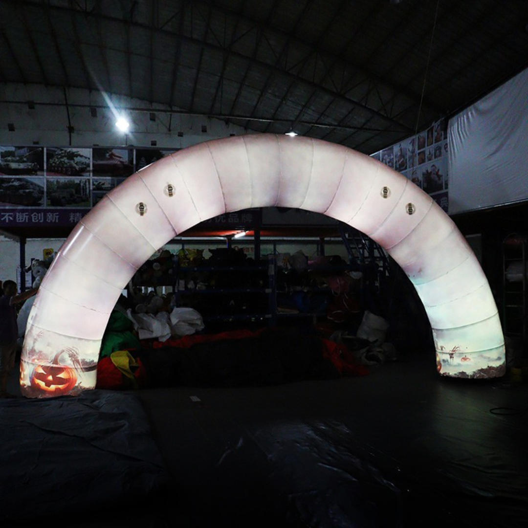 Giant Inflatable Halloween Archway for Events