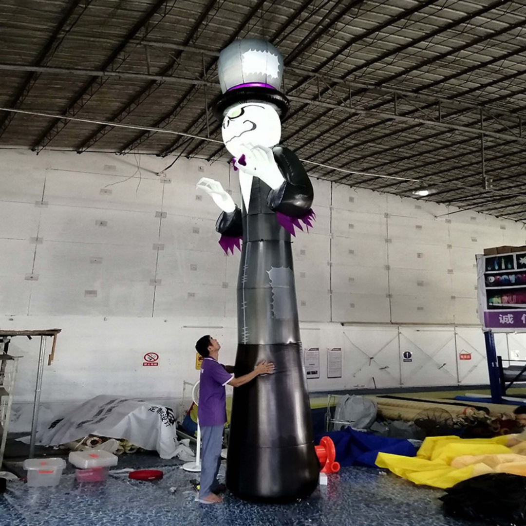 Inflatable Pumpkin Monster Balloon Halloween Decoration