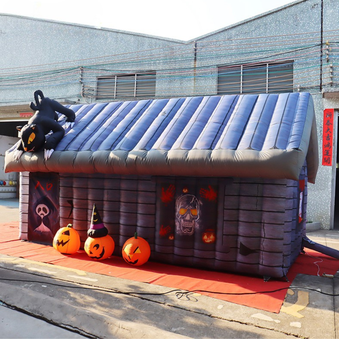 Inflatable Halloween Haunted House for Decorations