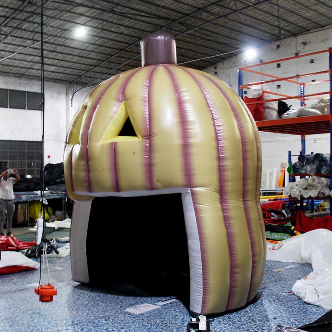 Customized Inflatable Pumpkin Tent for Halloween