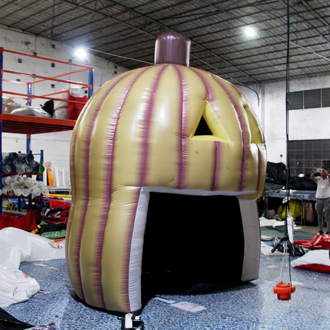 Customized Inflatable Pumpkin Tent for Halloween