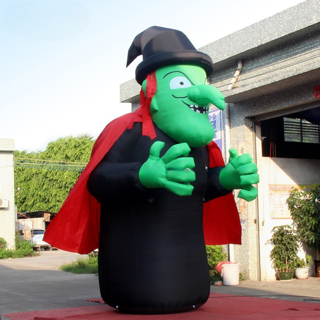 Giant Inflatable Halloween Witch Decoration for Events