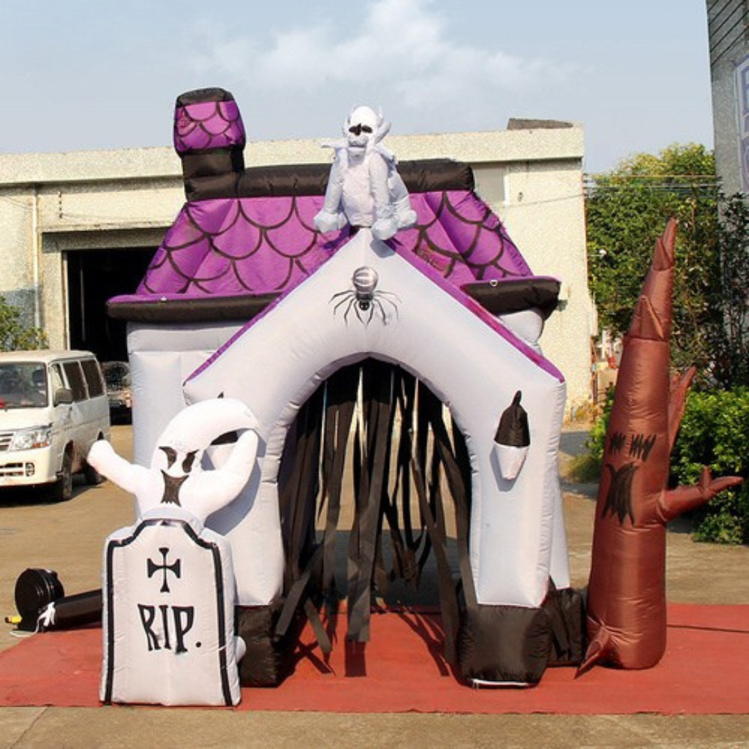 Customized Inflatable Halloween Haunted House for Events
