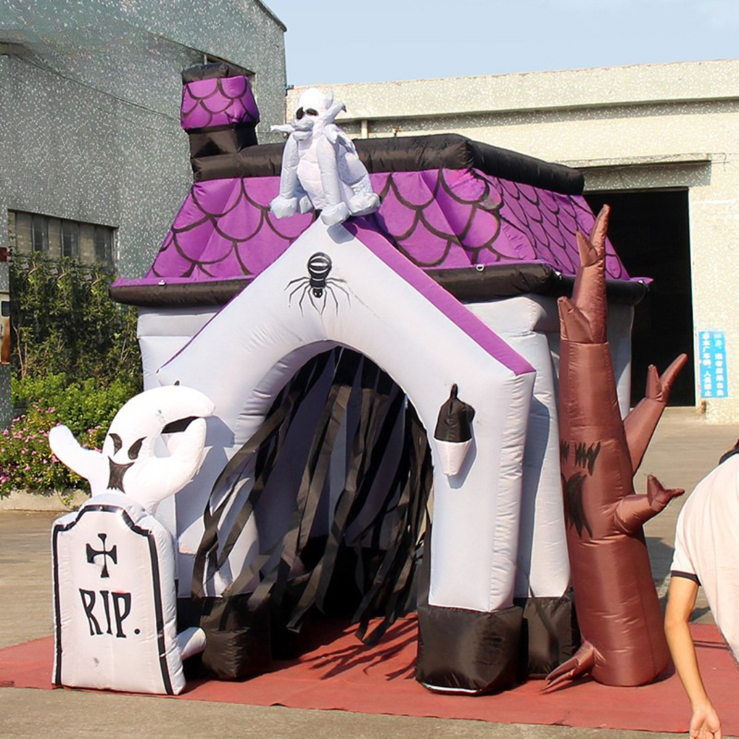 Customized Inflatable Halloween Haunted House for Events