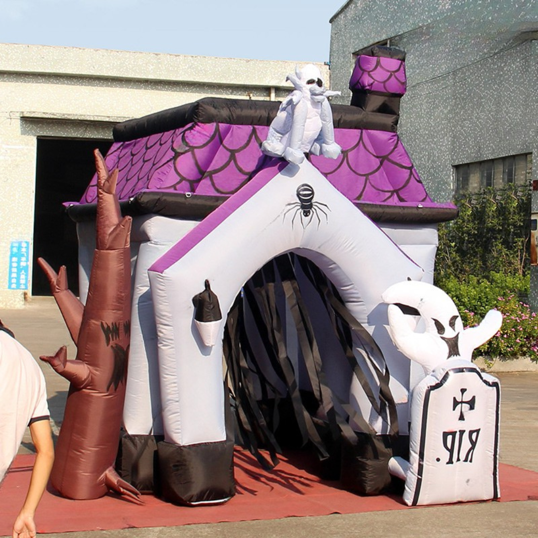 Customized Inflatable Halloween Haunted House for Events