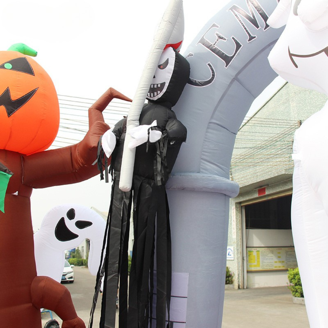 Customized Inflatable Tombstone Arch Halloween Decor