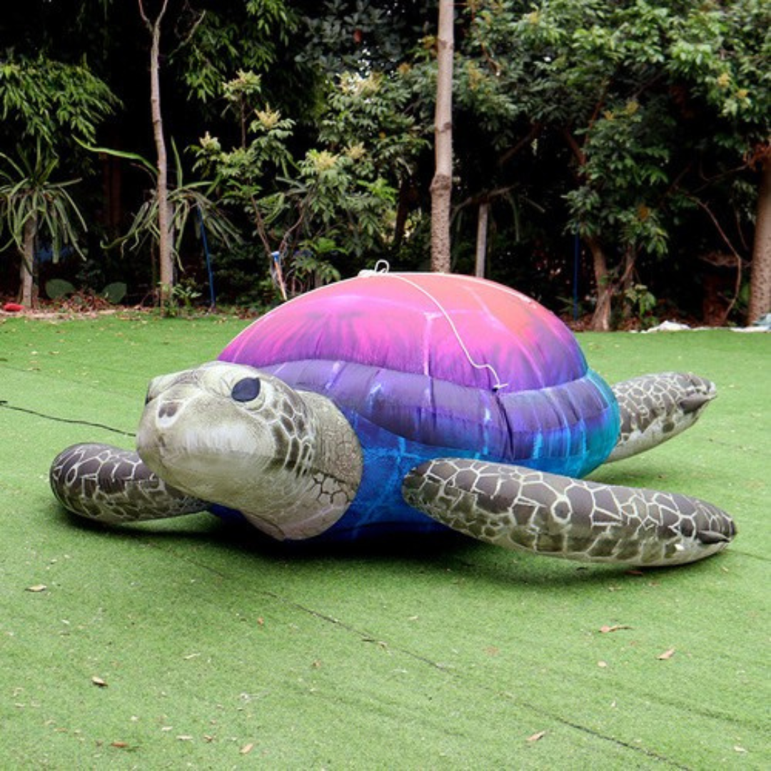 Custom Inflatable Colorful Sea Turtle Outdoor Decor
