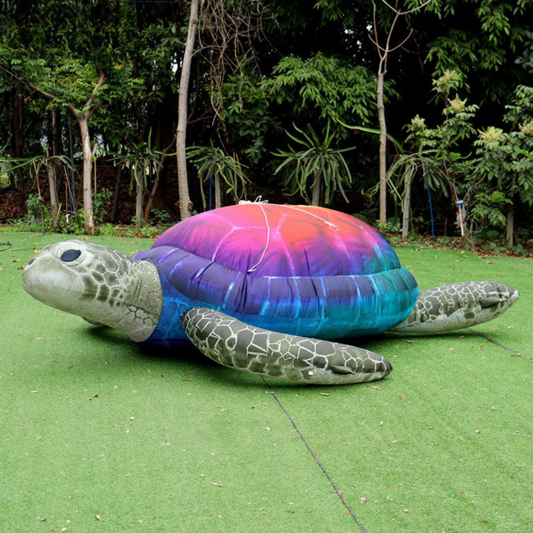 Custom Inflatable Colorful Sea Turtle Outdoor Decor