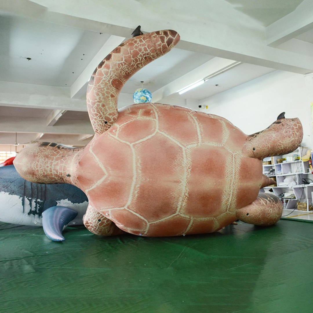Giant Inflatable Turtle Balloon for Outdoor Decoration