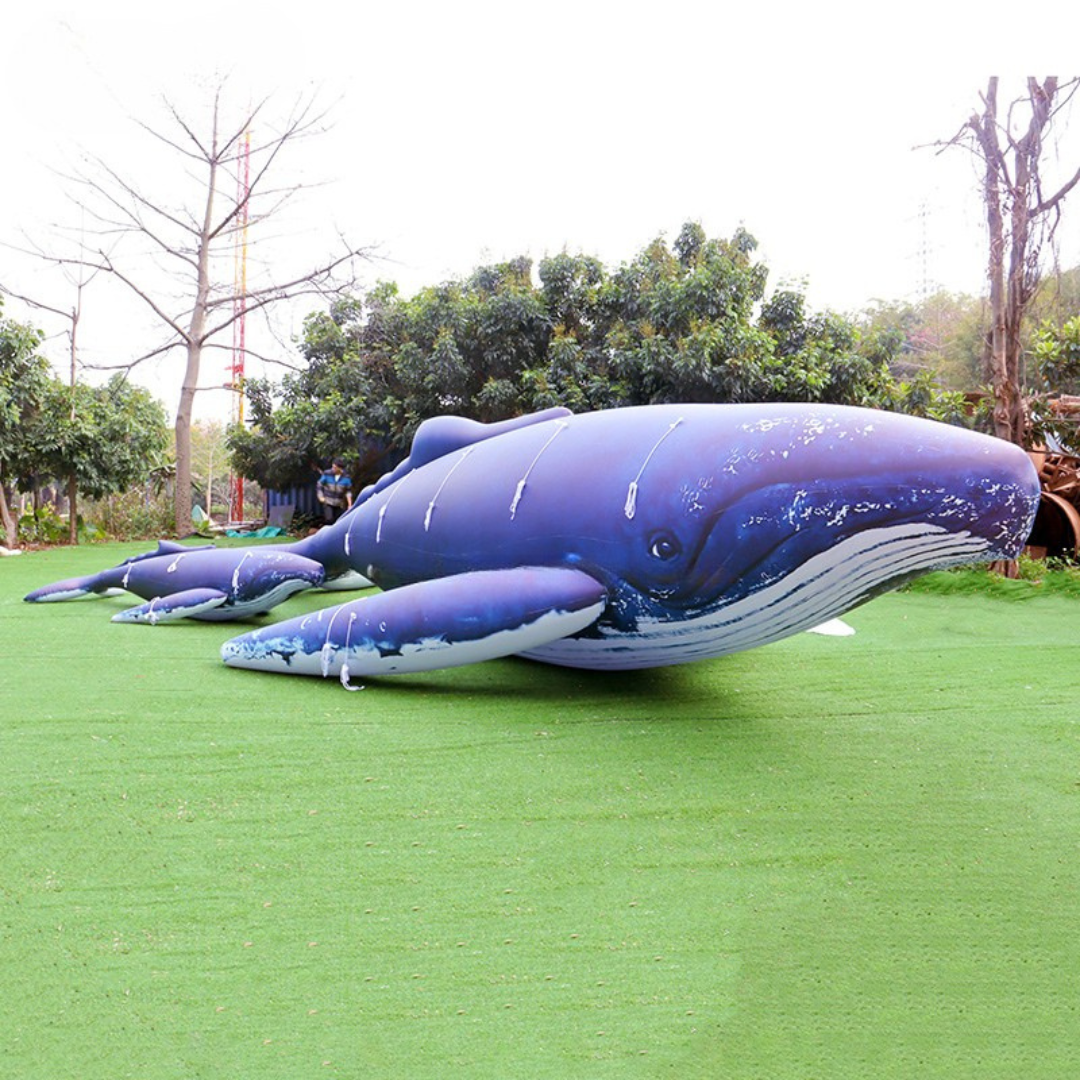 Inflatable Humpback Whale PVC Ocean Theme