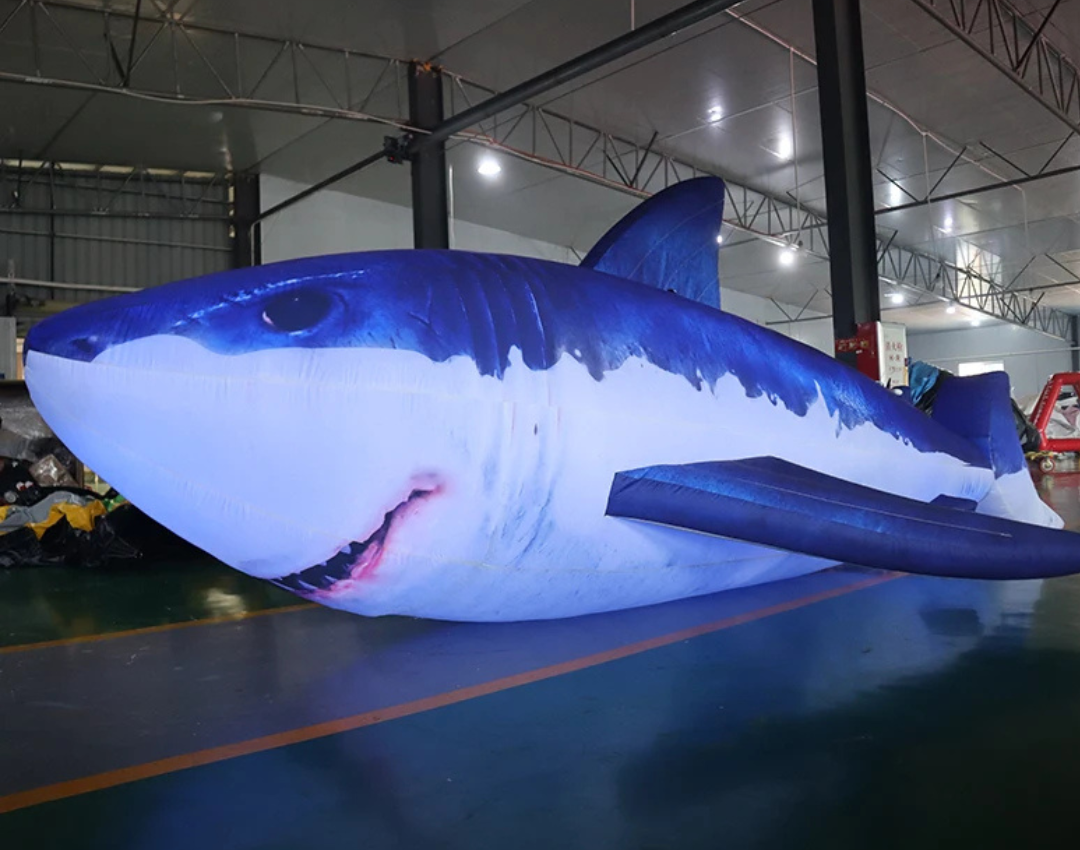 Giant Inflatable Shark Balloon for Event Decoration
