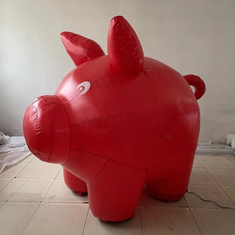 Inflatable Pink Pig Mascot Balloon Custom Design