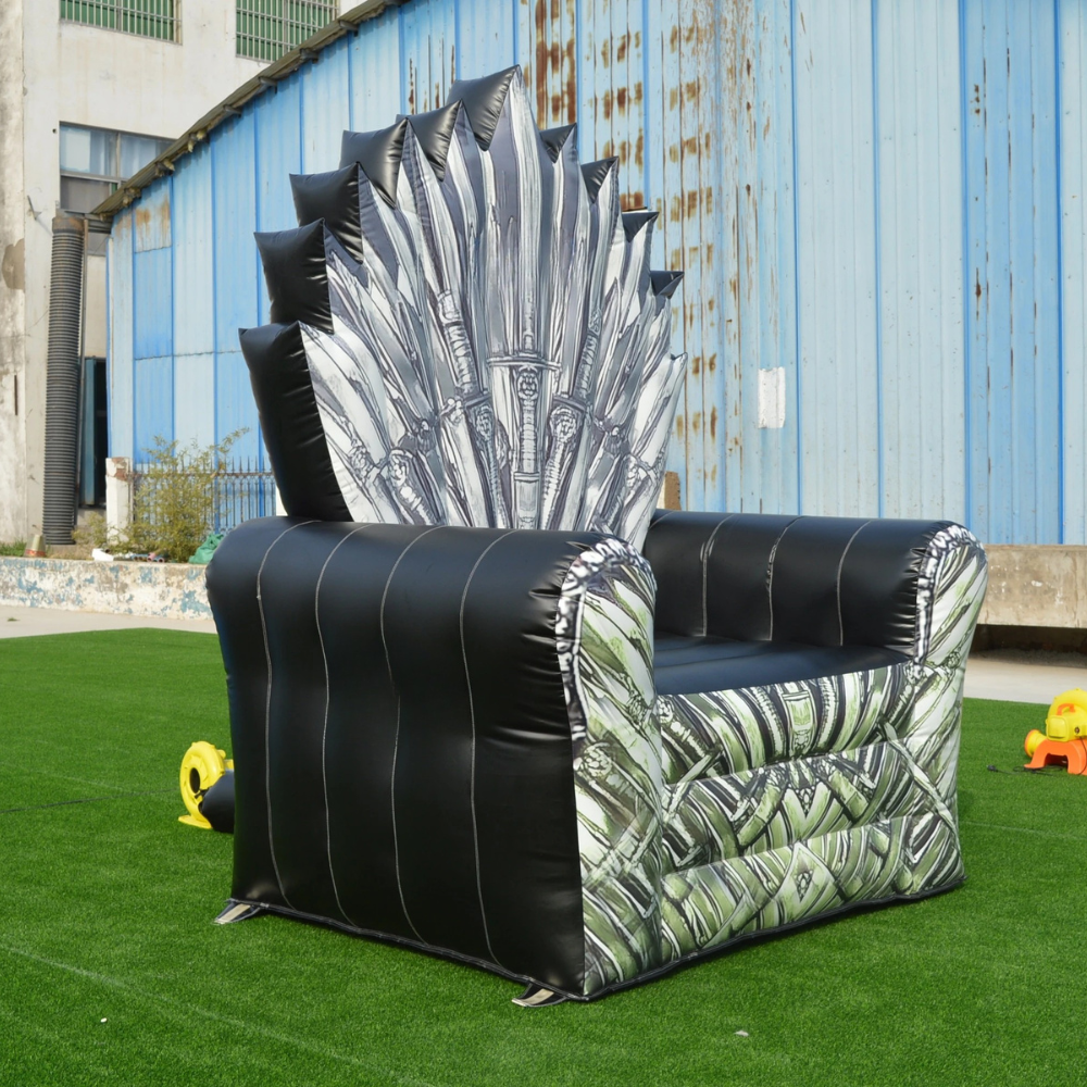 Inflatable PVC Chair Customized Game of Thrones Design