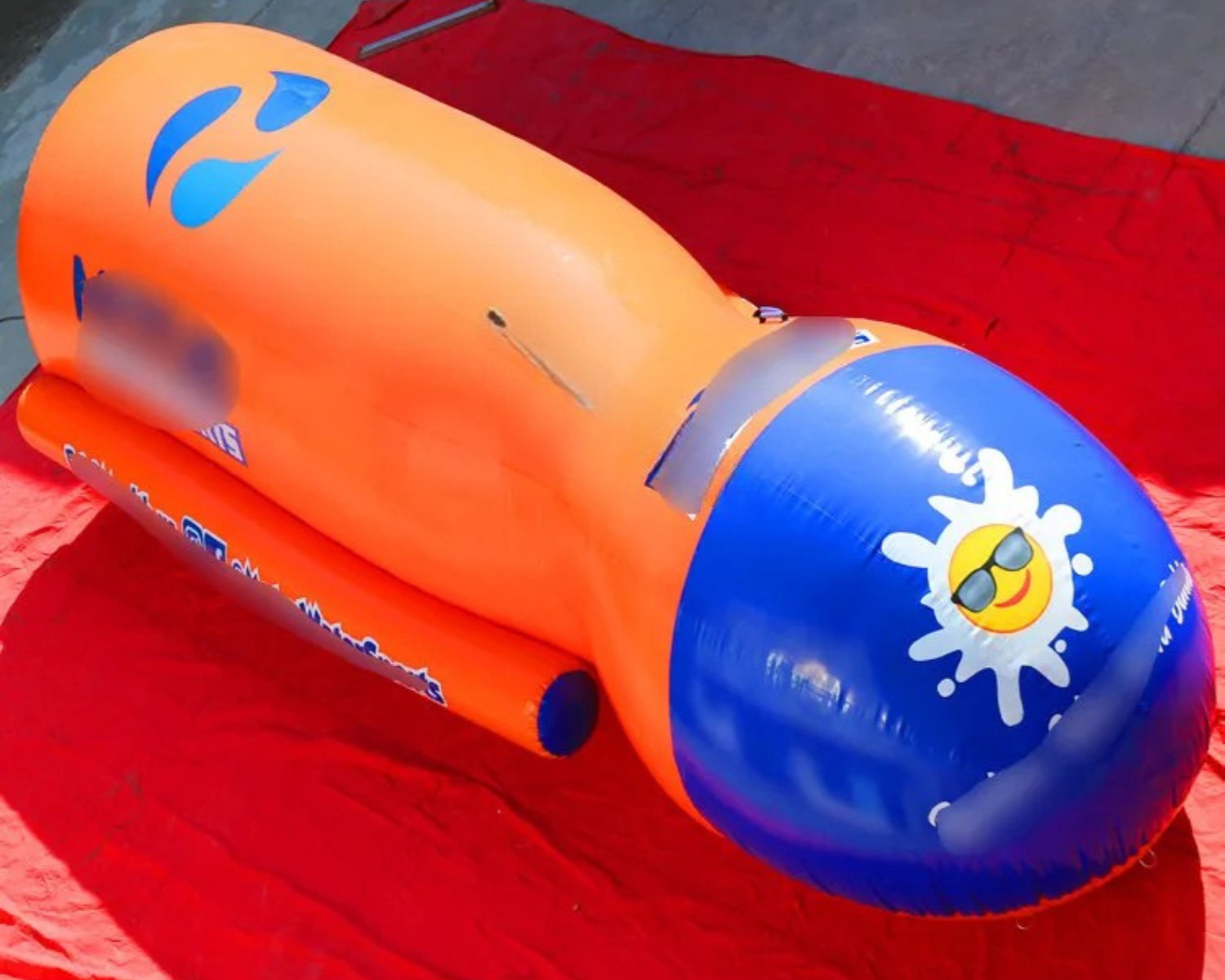 Lake Inflatable Water Blob Catapult Launcher Outdoor Fun