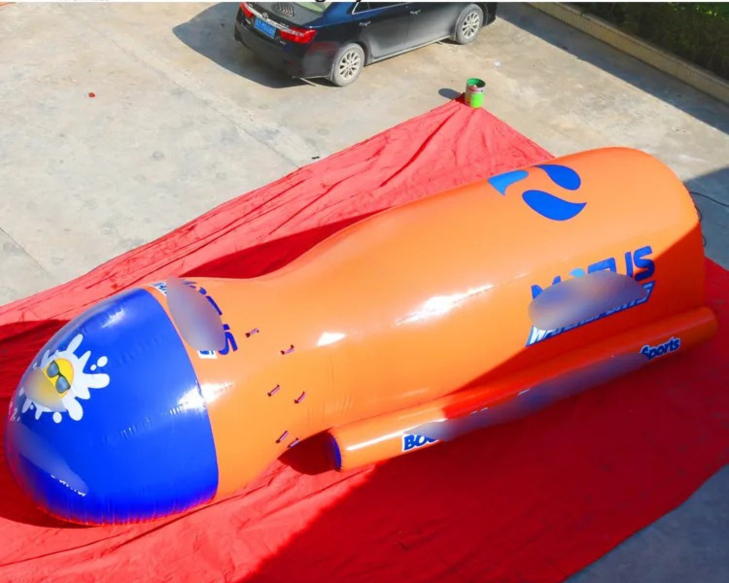 Lake Inflatable Water Blob Catapult Launcher Outdoor Fun