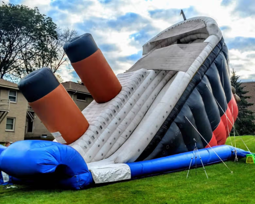 Commercial Inflatable Dry Slide for Kids and Adults