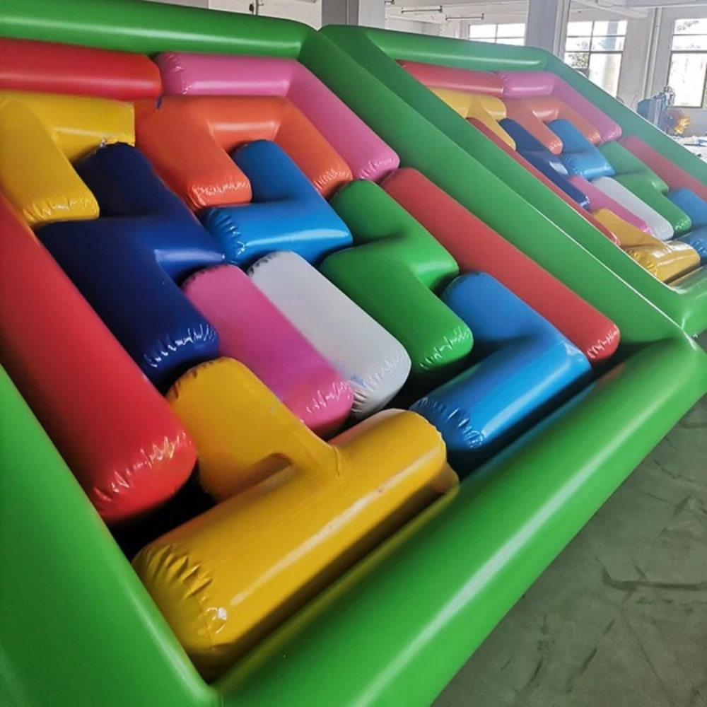 Inflatable Big Block Puzzle Game for Team Building
