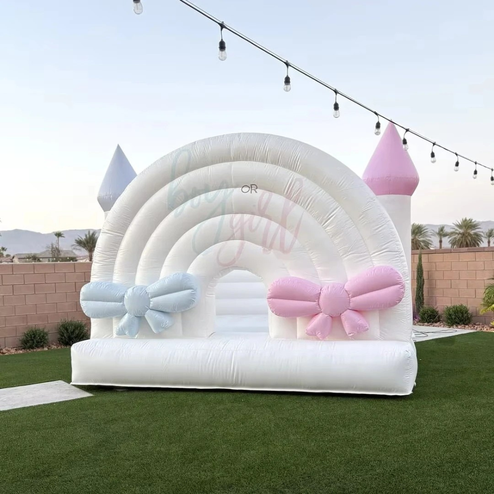 Commercial Grade Bouncy Castle Gender Reveal Kids Party