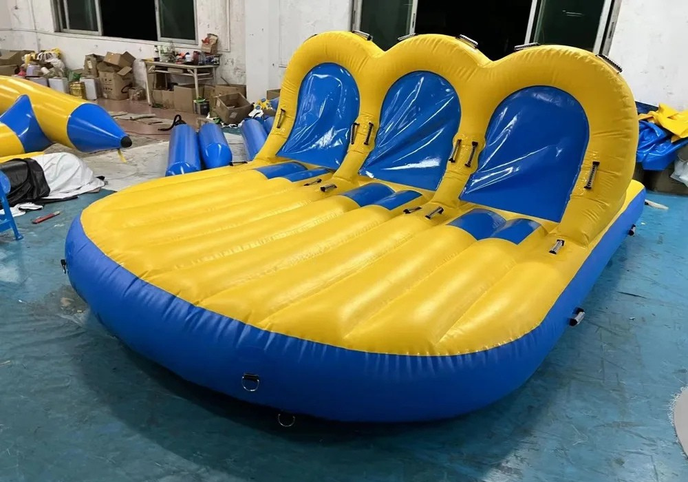Inflatable Towable Sofa Tube Boat for Water Fun