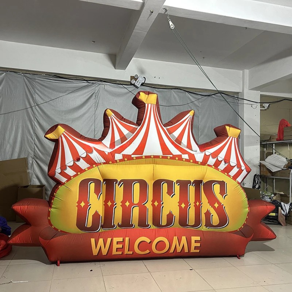 Inflatable Circus Advertising Board for Event Decoration