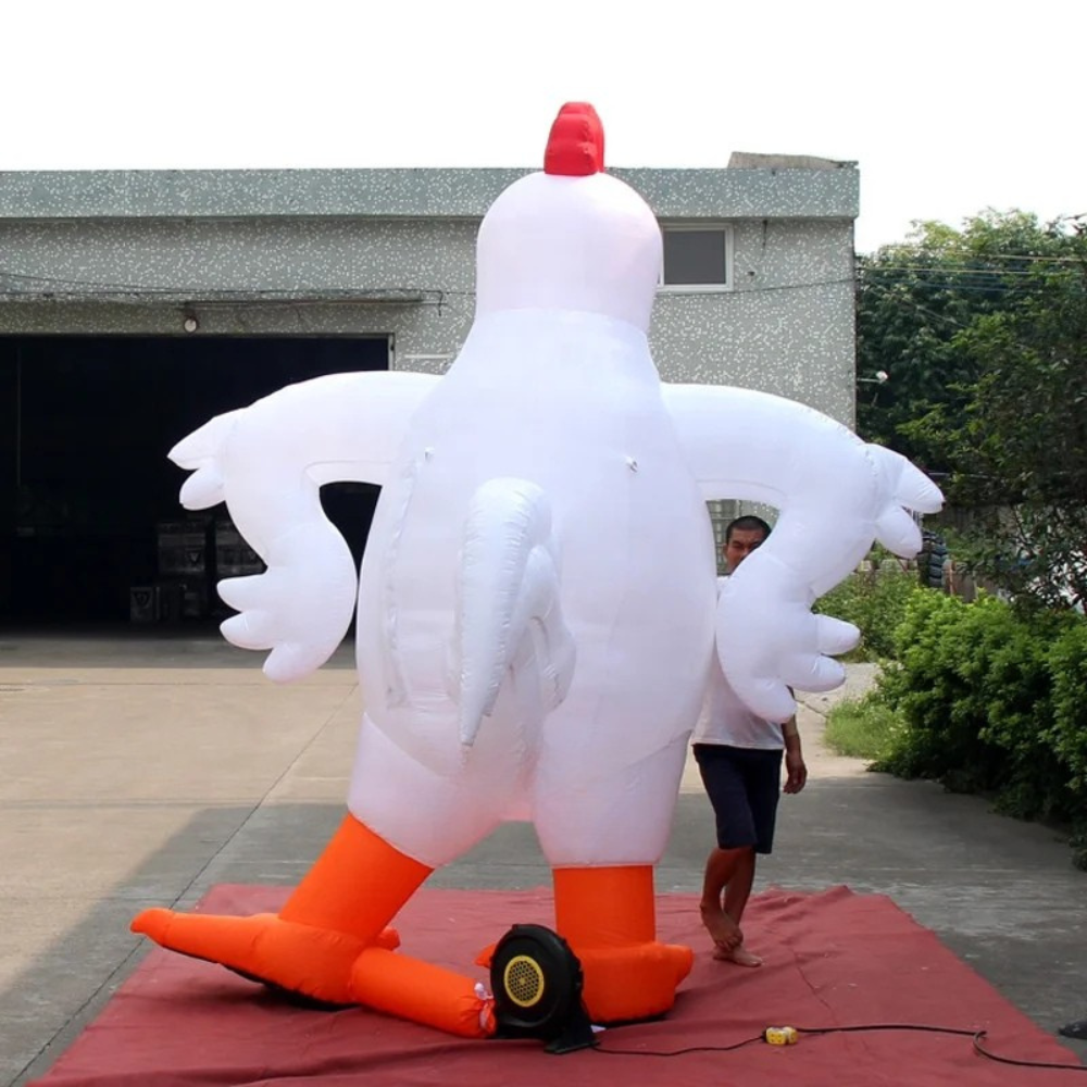 Giant Inflatable Chicken Balloon for Advertising