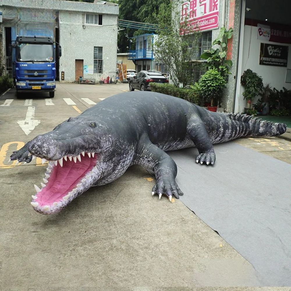 Custom Inflatable Crocodile for Event Advertising