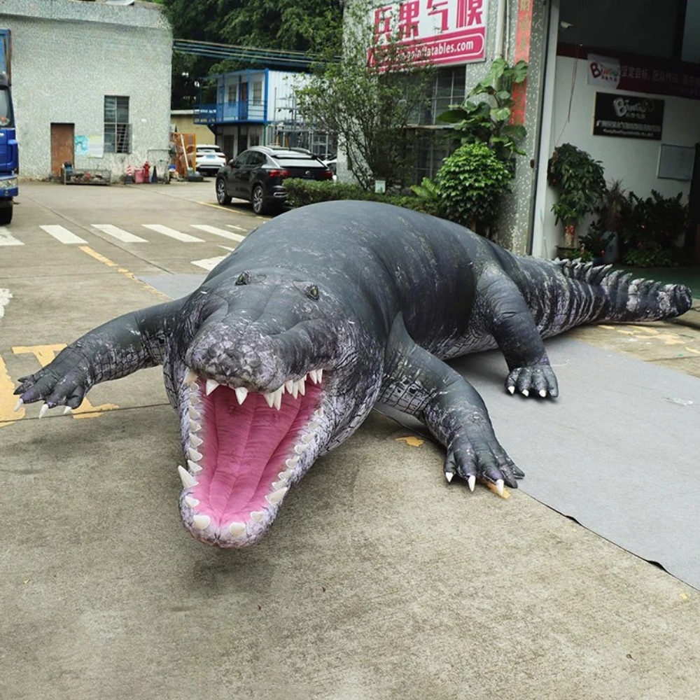 Custom Inflatable Crocodile for Event Advertising