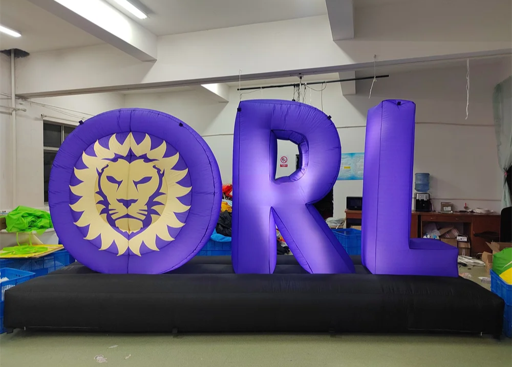 Customized LED Inflatable Logo Wall