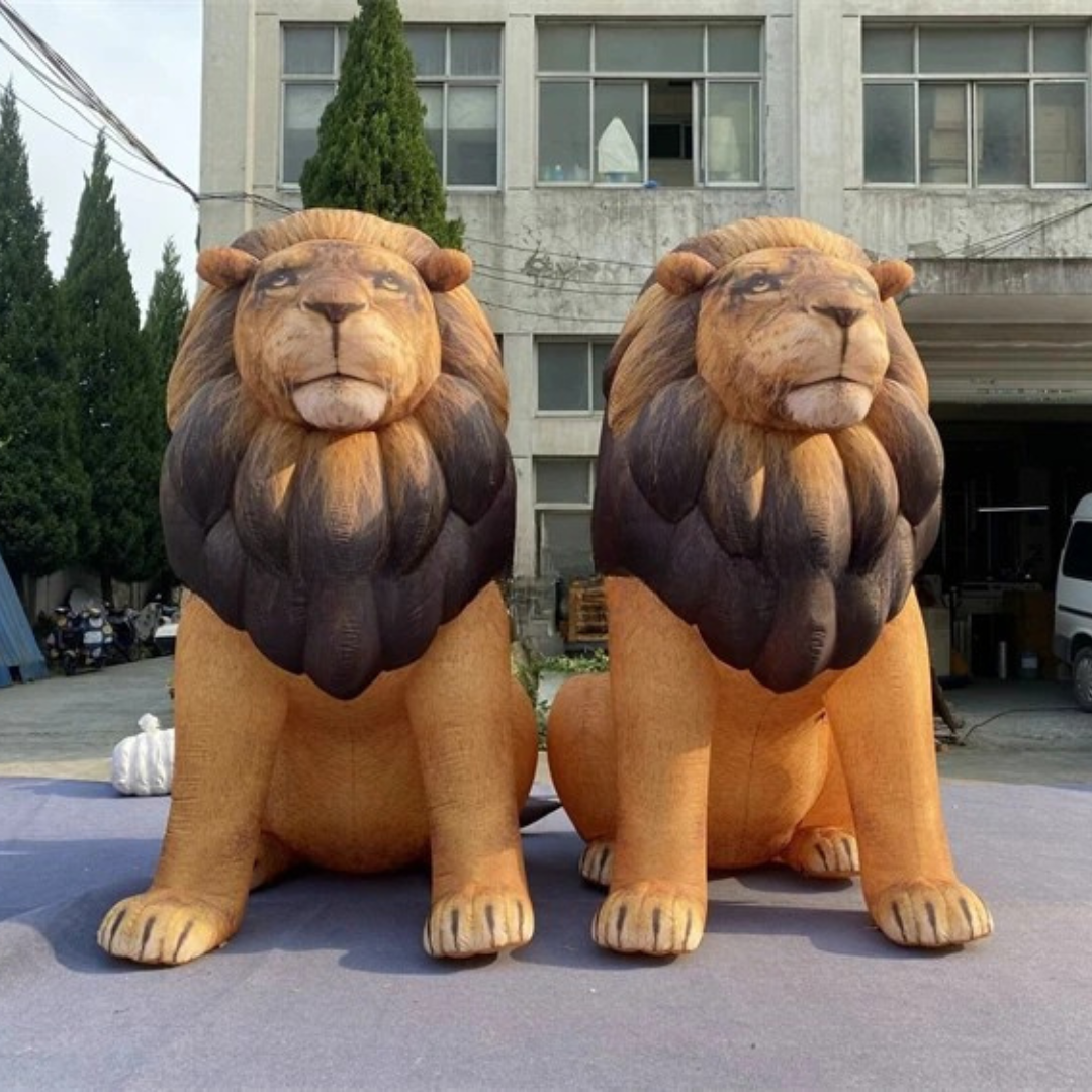 Giant Inflatable Lion Cartoon for Theme Park